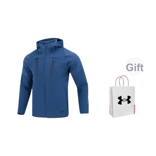 Under Armour Тренчкот Мужской Синий Сумка для покупок включена