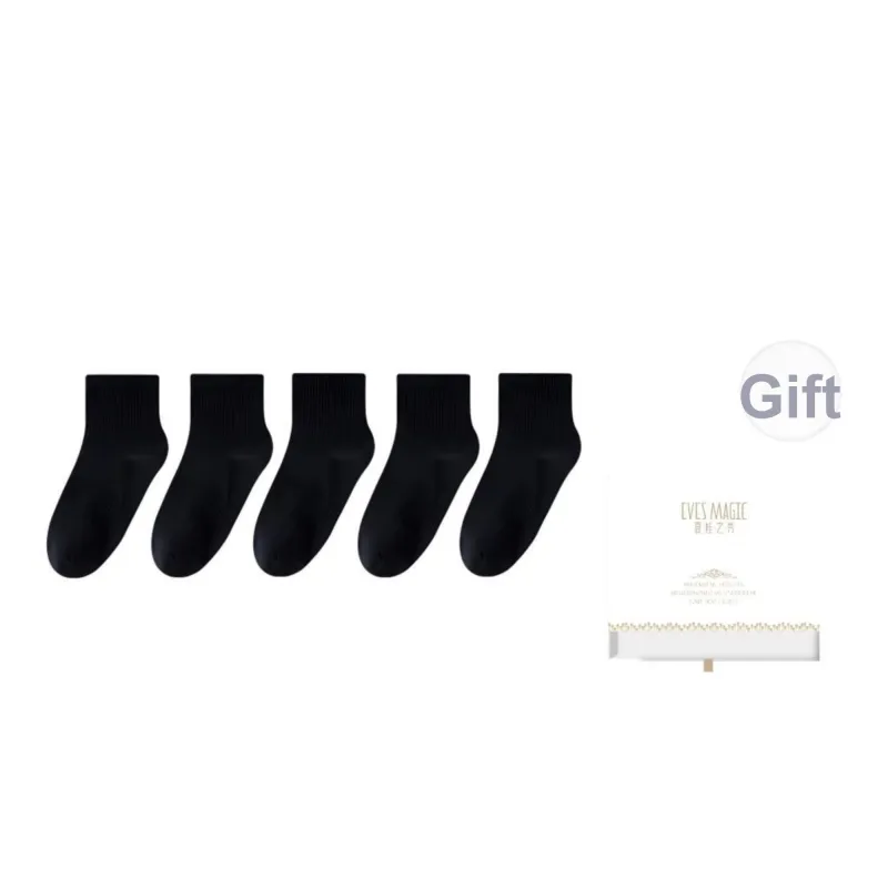 XIA.WA.ZHI.XIU Ankle Socks Women's Box 5 Pack-0