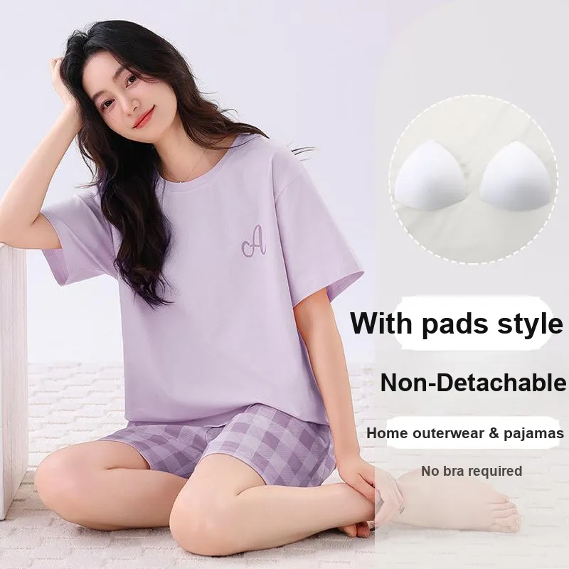 OUSHIBO Pajama Set Women's Image Color-5