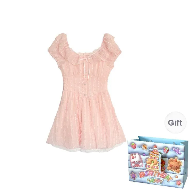 QUIET ANGEL Short Sleeved Dress Women's-0