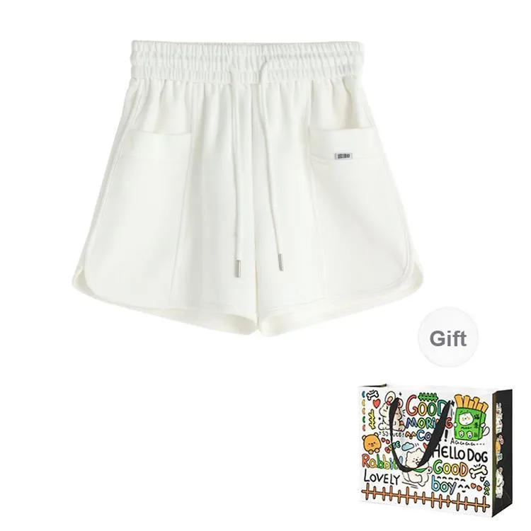 PZHK Casual Shorts Women's-5
