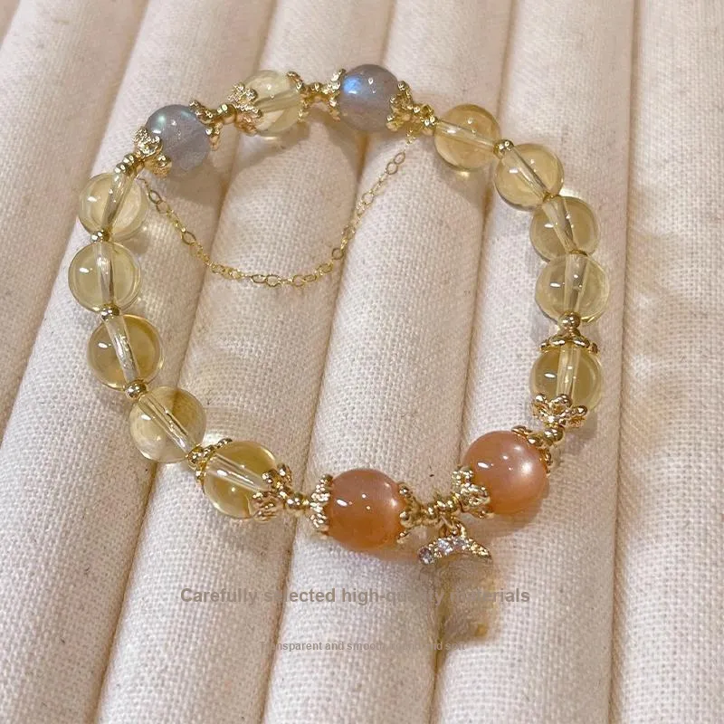 JUICY GRAPE Crystal Jade Bracelets Women's-1