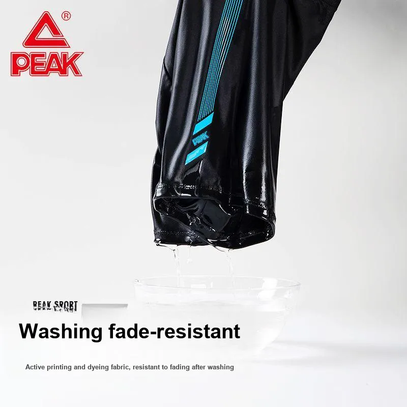 PEAK Swimming Sets Polyester Polyamide Elastane Pool Men's Black Gold Black Blue-8