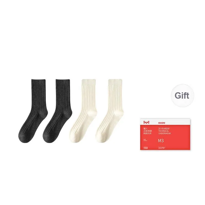 MIIOW Trend Party Series Mid Calf Socks Women's Combo Set-19