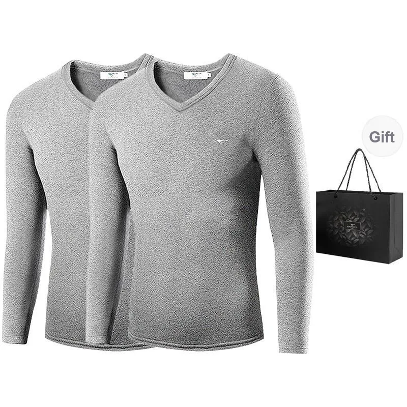 SEPTWOLVES Thermal Tops Autumn And Winter Models Men's Handbag Delivered-28