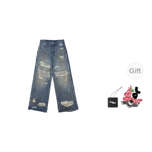 WHOOSIS Jeans Unisex Blue