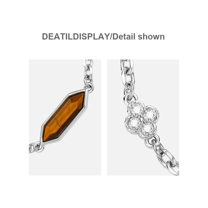 BABAMA Stainless Steel Necklaces Unisex-13