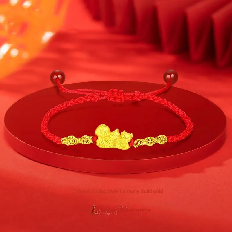 LOVING Gold Bracelet Unisex-1