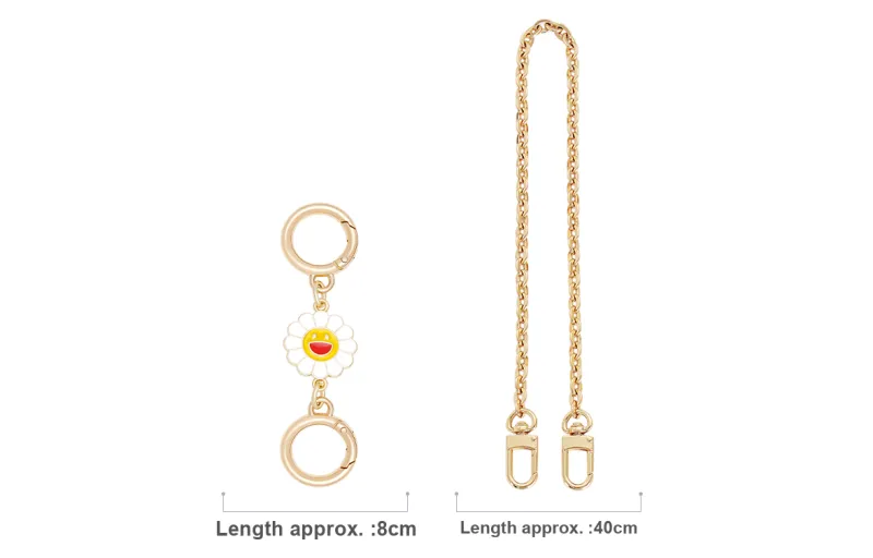 GUYI Metal Bag Accessory Bag Strap Women's Gold Tone-44