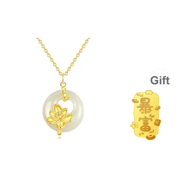 CHAOHONGJI Natural Chalcedony Necklaces Women's