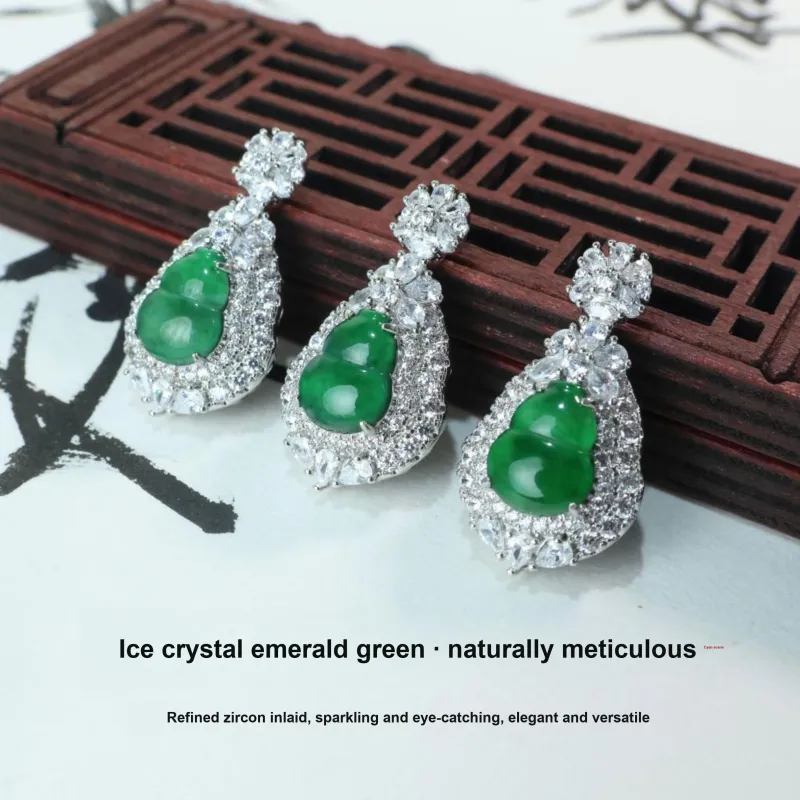 Qingjing Ice Type Pendants Women's-3