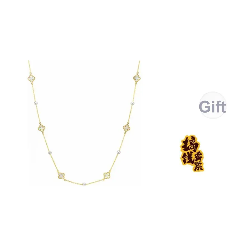 Luxury Beads Pearl Necklaces Women's-0