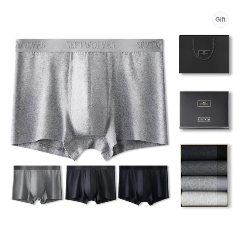 SEPTWOLVES Underwear Gift Box Men's 4 Pack-0