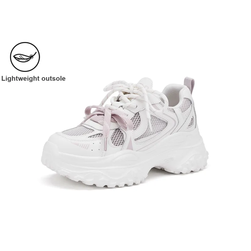 Hotwind Height Increasing Breathable Chunky Sneakers Women's-1