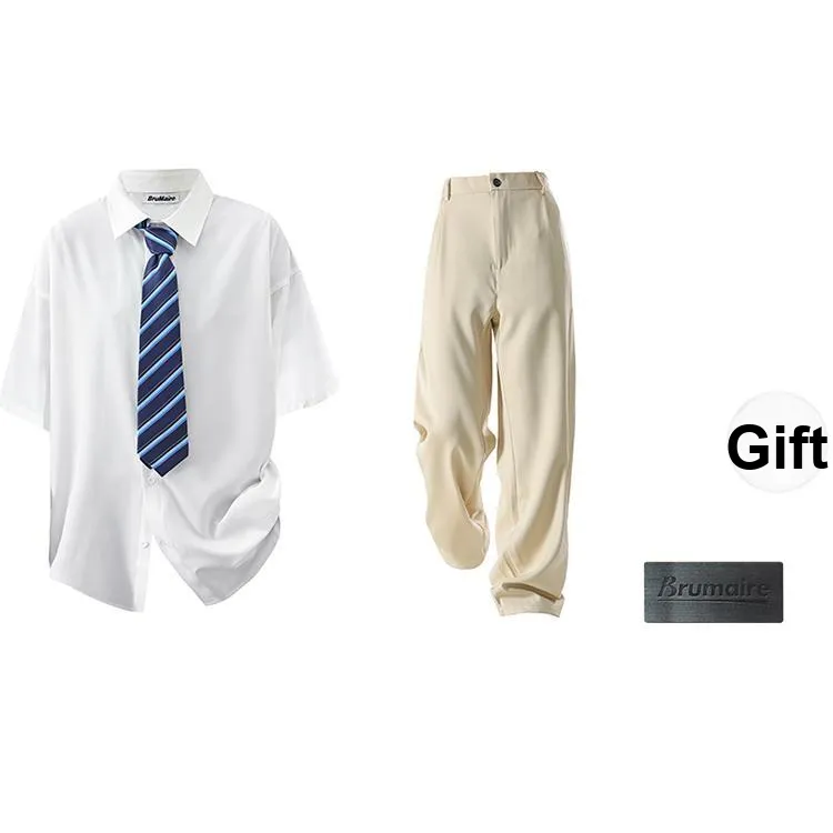 BRUMAIRE Shirt Matching Set Unisex-11
