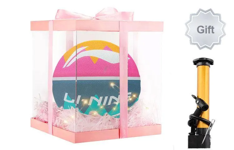 LiNing Rubber Basketball Size 7 Training Unisex-2