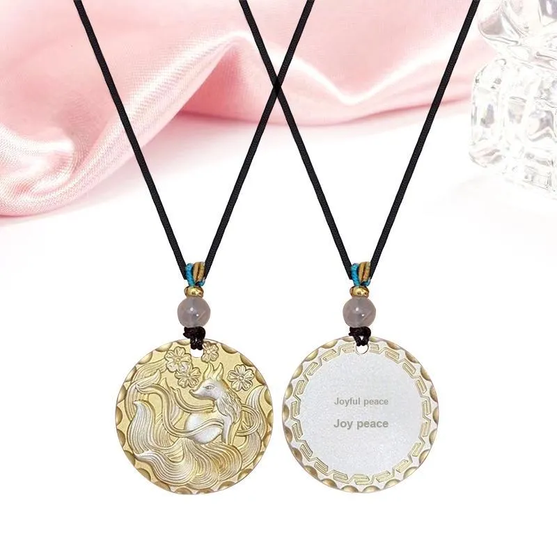 Welcome To The Treasure Alloy Necklaces Unisex-2