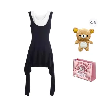 FLIM Slip Dresses Women's Black Bear Box