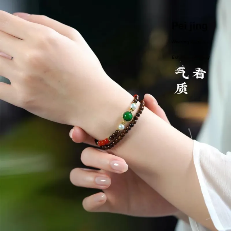 DALONG Laoshan Sandalwood Bracelets Unisex-3