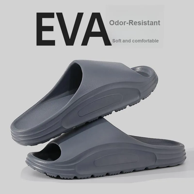 Foot Recreation Summer Home Indoor Bathroom Bathing Slip Resistant Quiet Slippers, Home Slippers, Unisex-32