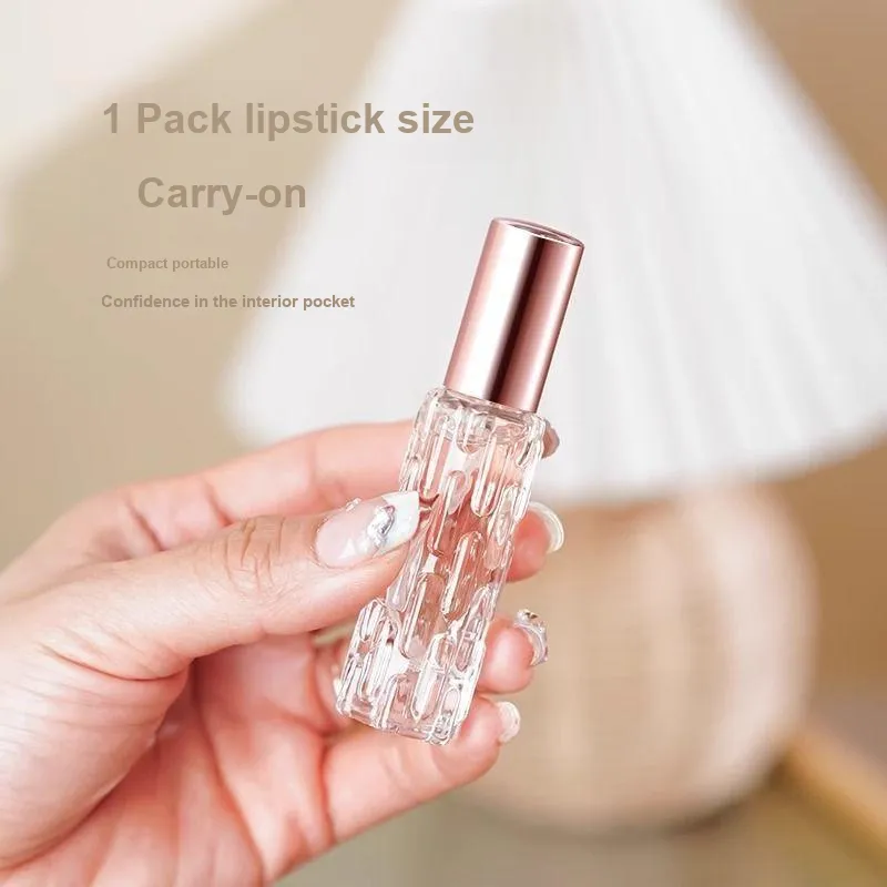 JIANYINGSHU Perfume Refill Bottles High End Portable 10ml Sample Glass Press Spray Bottle Empty Refill Tool-2