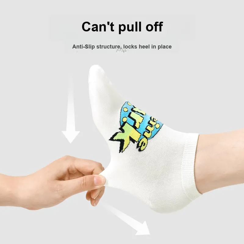 JKN Ankle Socks Unisex 5 Pack Gift Box Set Included-21