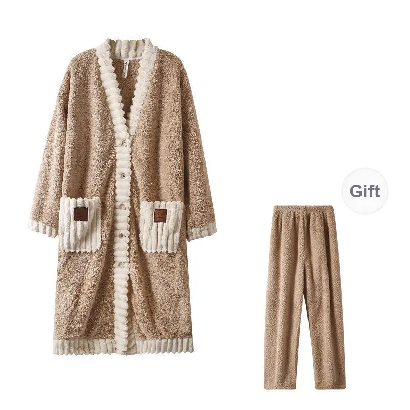 ROUKEER Women's Bath Robes-1