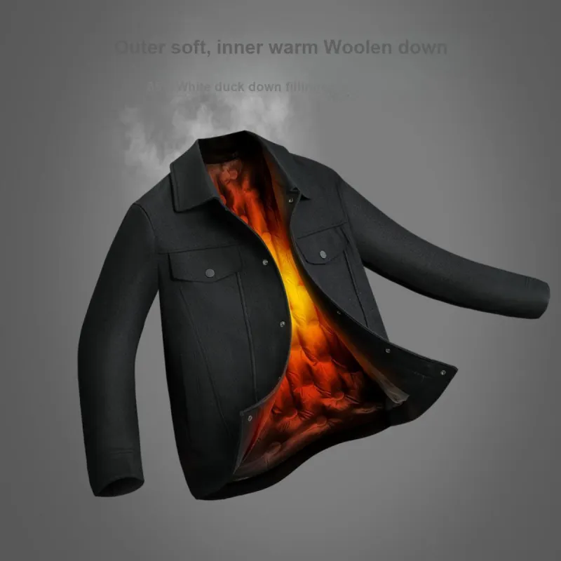 LESS IS MORE Coats Men-2