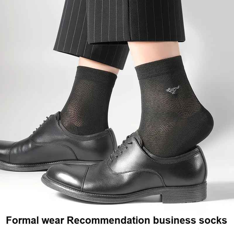 SEPTWOLVES Mid Calf Socks Men's Box 6 Pack-2