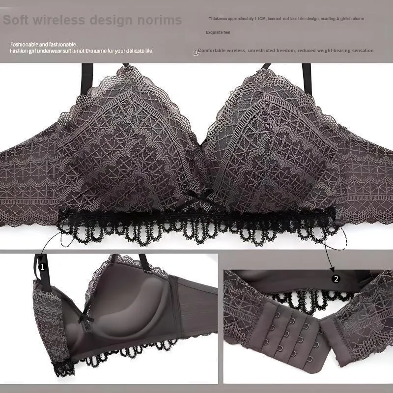 MIIOW Underwear Set Women's Chocolate-4