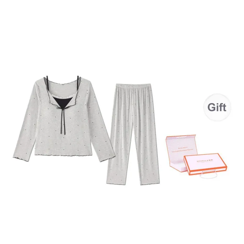 ANVINAL Pajama Set Women's Gift Box Set-0