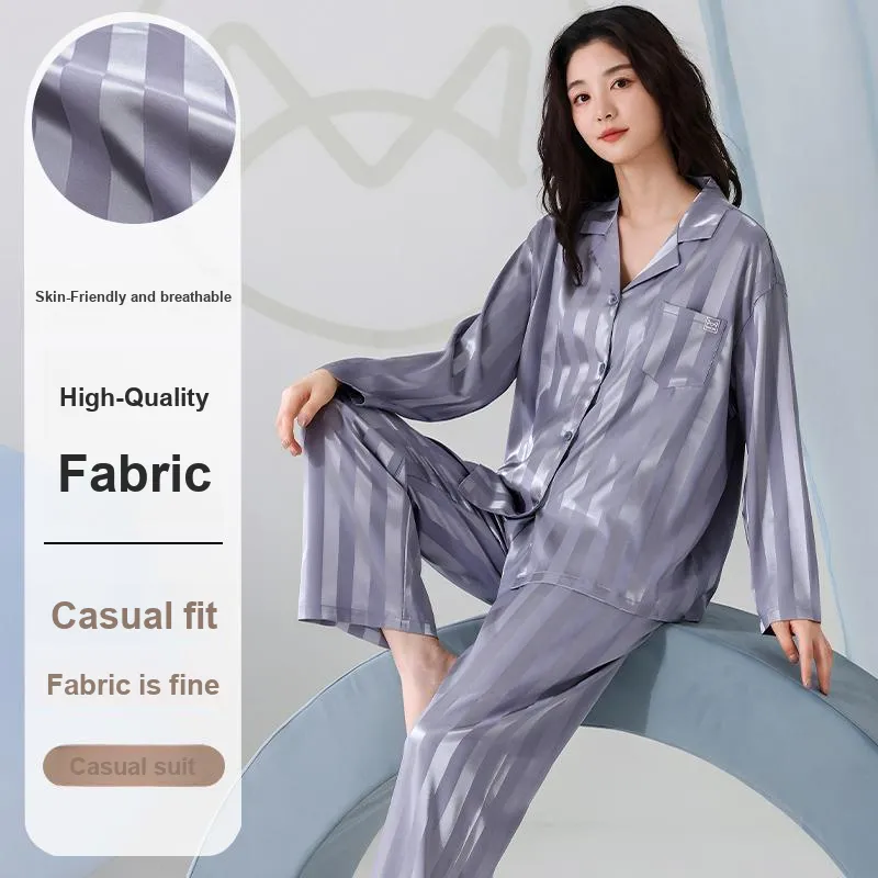 MIIOW Pajama Set Women's Silver Gray-1