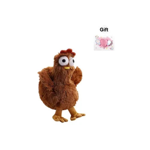 PUDOWRABBIT Милый Креативный Игривый Яйцо Сложенное Курицей Кукла Плюшевая Подвеска 13 см Высота