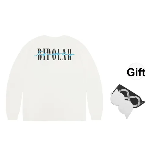 BIPOLAR Длинный рукав Т-рубашка Унисекс