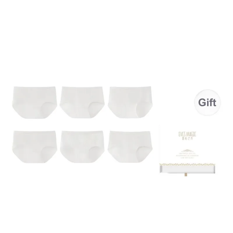 XIA.WA.ZHI.XIU Underpants Women's Shopping Bag 6 Pack-6
