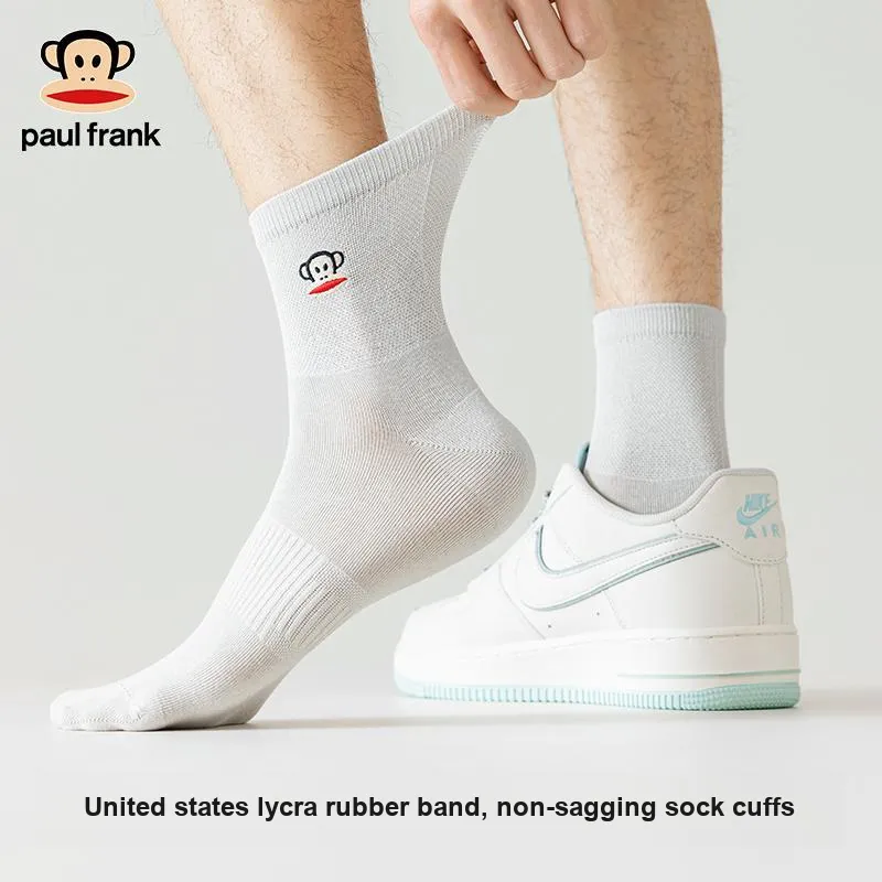 PAUL FRANK Mid Calf Socks Men's Box 6 Pack-5
