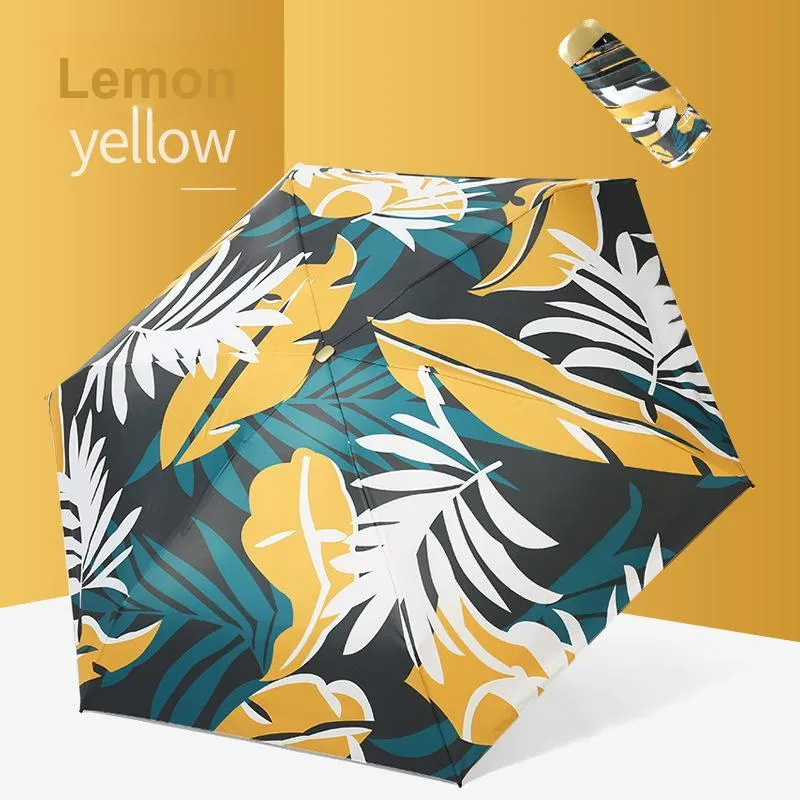 LUNNIFEIYA Sunny And Rainy Dual Use Folding Umbrella-4