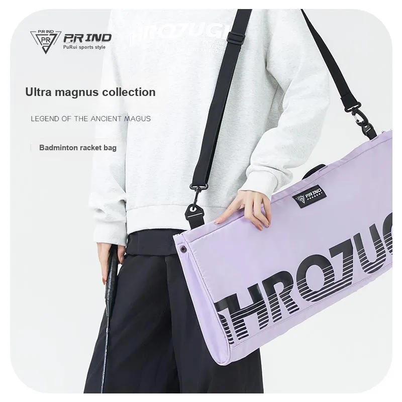 P.R IND Badminton Racket Bags Multipurpose Strap Lilac Unisex-4