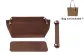 Dark Brown Three-Piece Set City33 (Zipper)