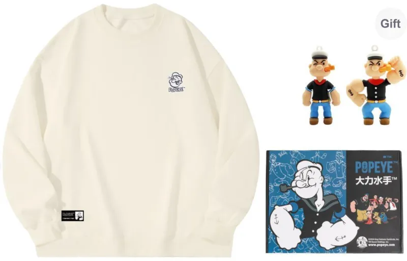 POPEYE Sweatshirts Unisex-10
