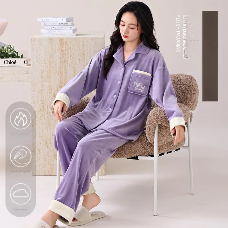 UAVAE Pajama Set Women's Image Color-1