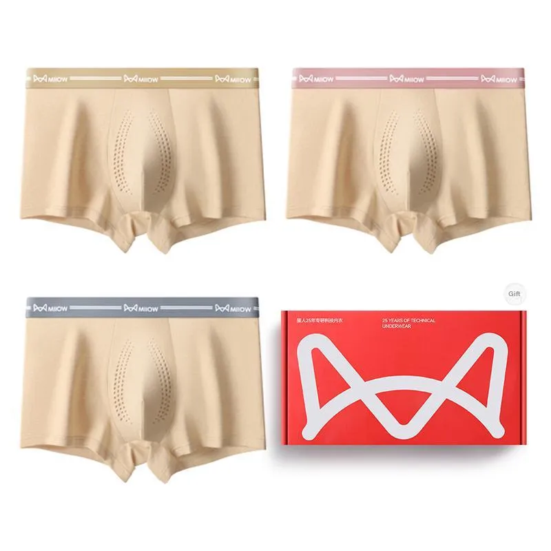 MIIOW Underpants Men's Box 3 Pack-8