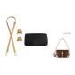 Beeswax Cowhide Strap-Abrasion-Resistant Buckle+Black Suede Liner