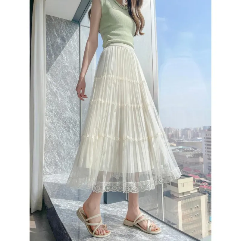 A Paradise For Awakening Casual Long Skirt Women's-4