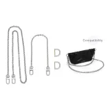 Chain 120cm+Decorative Chain 35cm[Includes D Clasp]