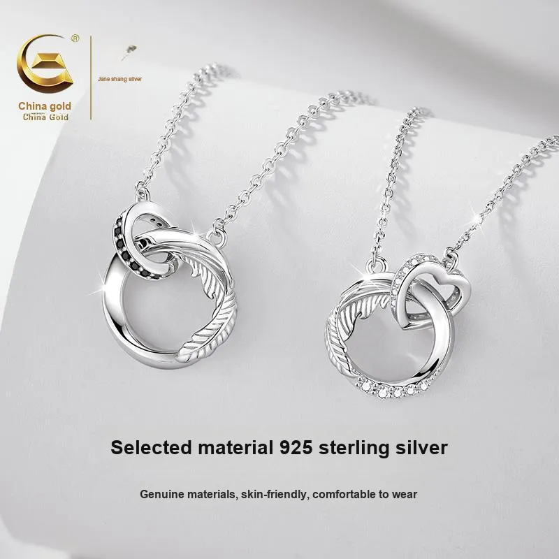 ZSY Silver 925 Necklaces Unisex-3