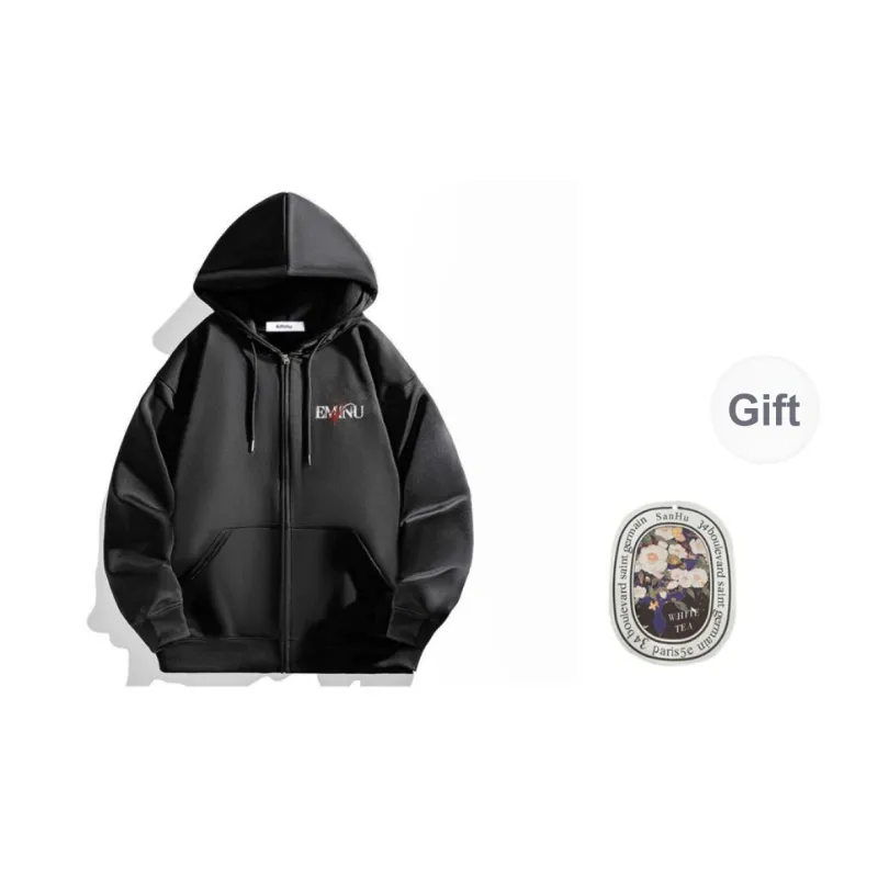 EMINU Cardigan Sweatshirt Coat Unisex-1