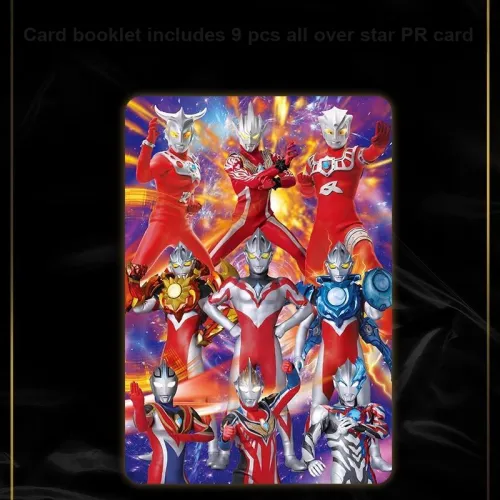 KAYOU Ultraman Card Exclusive Collection Book Deluxe Version 11th Edition 9 Grid Card Accessories Whole Book