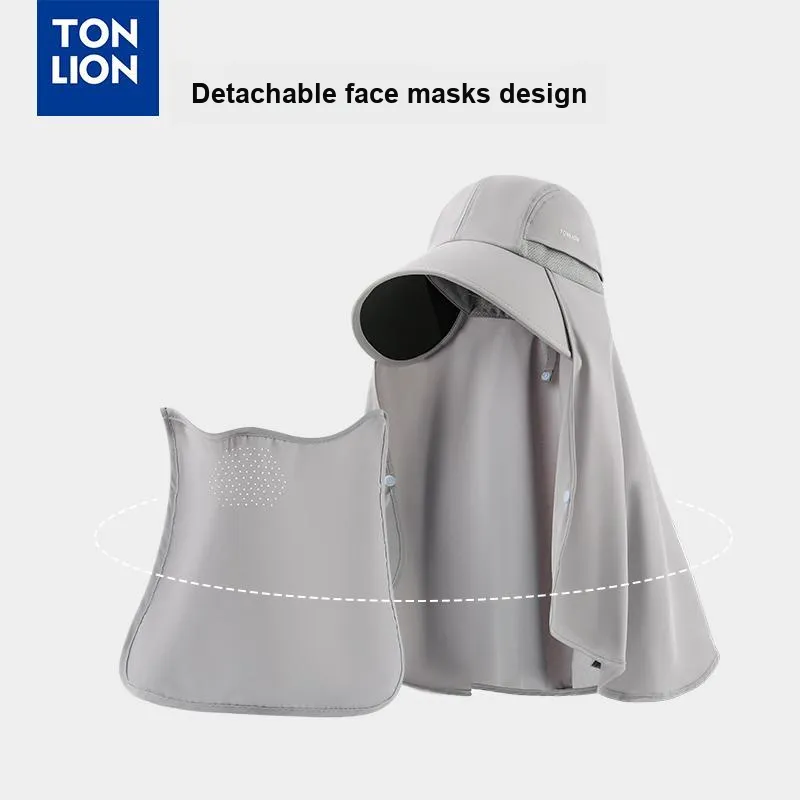 Tonlion Polyester Sun Protection Hats Unisex-12