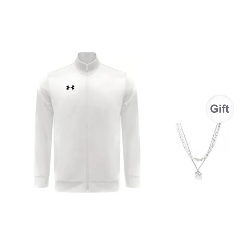 Under Armour Jackets Coats Unisex White Comes With Necklace-0